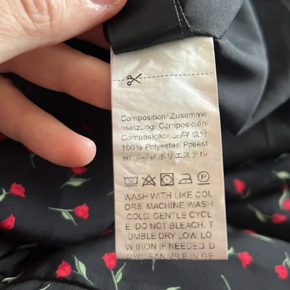 Women’s Dazy Sleeveless Gathered Tie neck Sleeveless Midi Dress - Picture 4 of 4